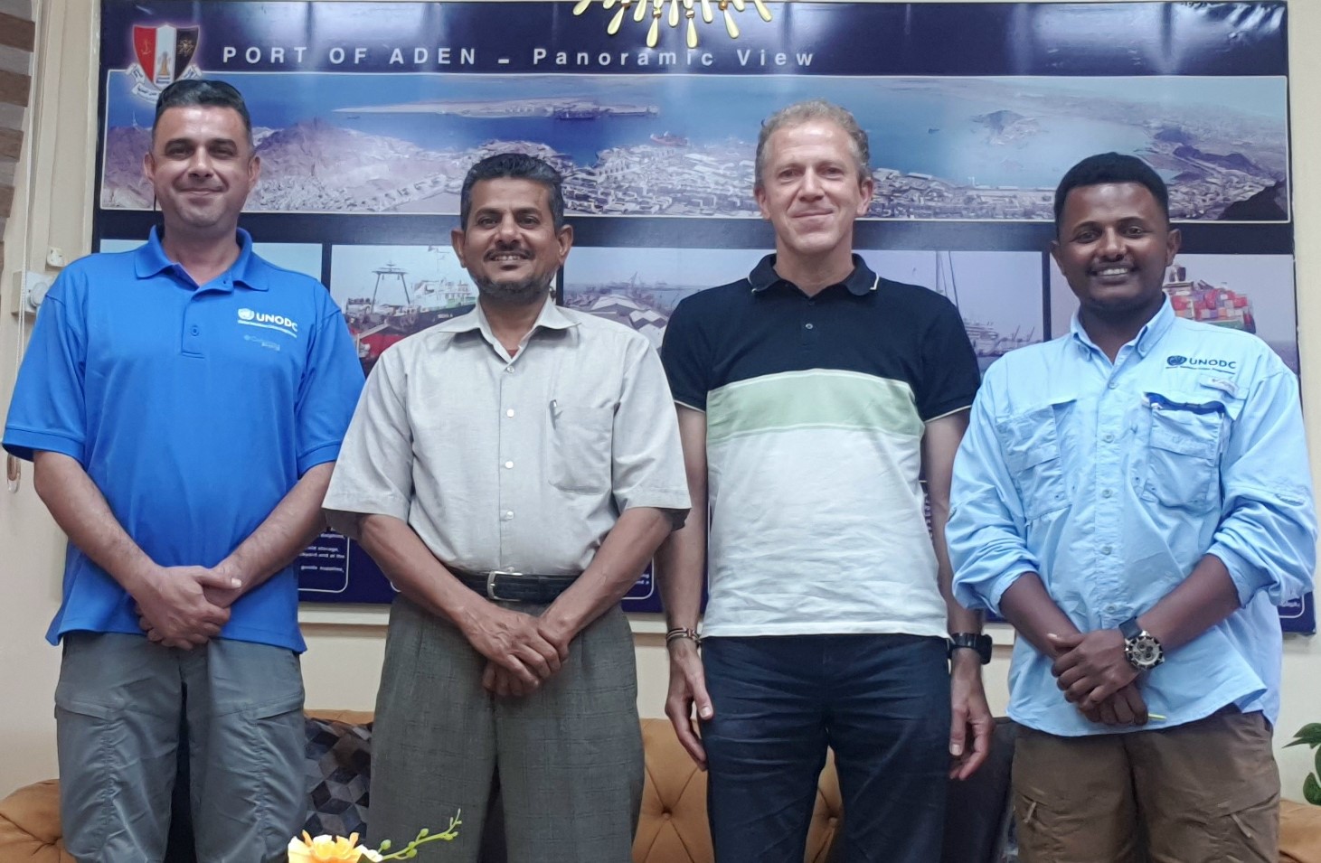 UNODC Programme Coordinator Visits Aden Port